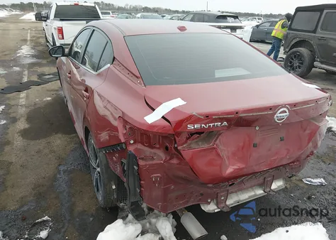 2021 Nissan Sentra Sr Xtronic Cvt из США, поврежденный, VIN 3N1AB8DV1MY251014